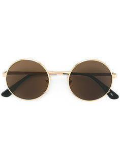 классические солнцезащитные очки Classic SL 136 Zero Saint Laurent