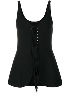 fringe panel tank top Alexander Wang