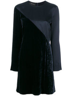 velvet contrast dress Cédric Charlier