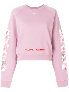 свитер Cherry Flower Off-White