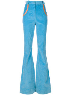 high-waisted flared trousers Nina Ricci