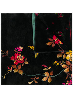 floral velvet scarf Pierre-Louis Mascia