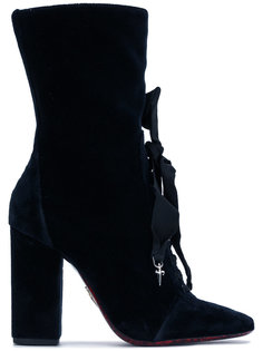 bow lace over the ankle boots Cesare Paciotti