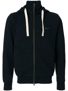 roll neck zip hoodie Sun 68