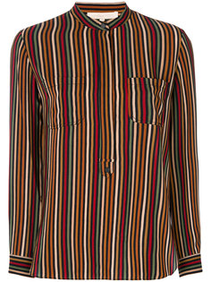 striped mandarin collar shirt Vanessa Bruno