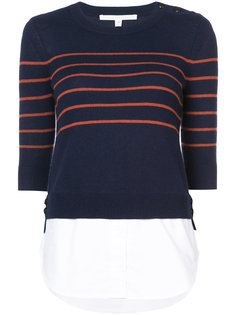 striped layered sweater  Veronica Beard