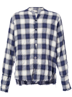checked shirt Greg Lauren
