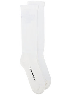 slogan socks Rick Owens DRKSHDW