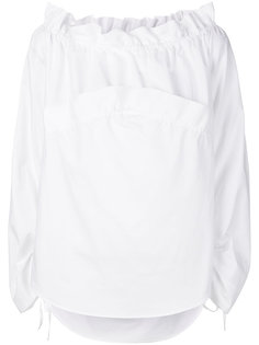 off-shoulder shirt  Cédric Charlier