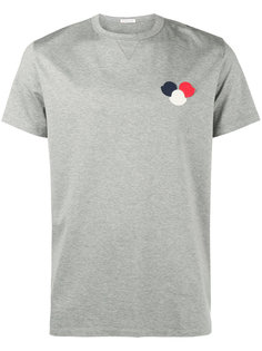 футболка с короткими рукавами с аппликацией логотипа Moncler