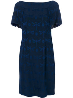 dragonfly print dress Alberta Ferretti