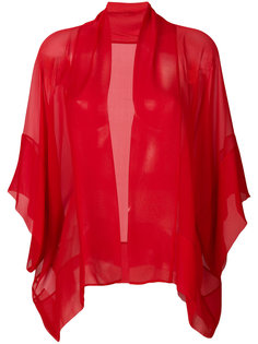 sheer relaxed jacket Alberta Ferretti