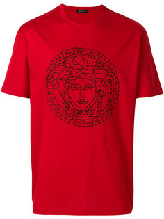 футболка Medusa с вышивкой Versace