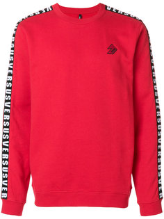 logo print sweatshirt Versus