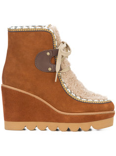 wedge ankle boots See By Chloé