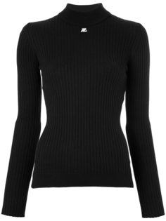 mockneck long sleeve top Courrèges