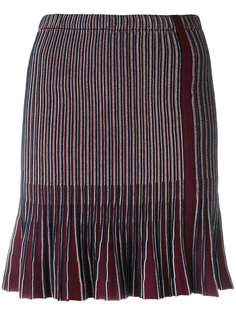 ribbed pleated skirt Carven