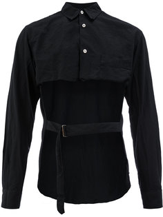рубашка с открытым передом Comme Des Garçons Homme Plus