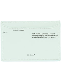 branded card holder Off-White