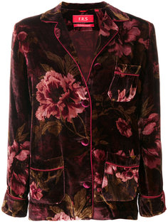 floral velvet jacket F.R.S For Restless Sleepers