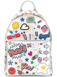 all over sticker mini backback Anya Hindmarch