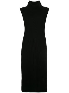 high neck ribbed knit dress Anrealage