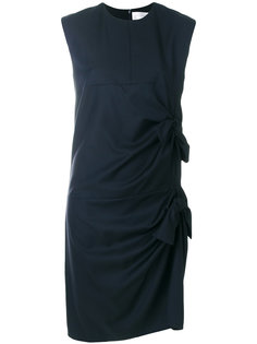 gathered bow dress Victoria Victoria Beckham