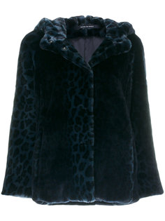 leopard print hooded jacket Tagliatore