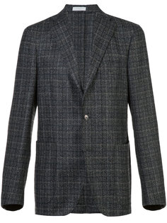 woven check blazer Boglioli