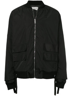zipped bomber jacket  Strateas Carlucci