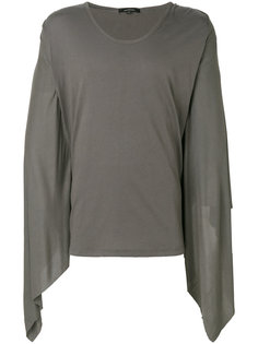 draped sleeves T-shirt Unconditional