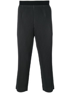 укороченные плиссированные брюки Homme Plissé Issey Miyake
