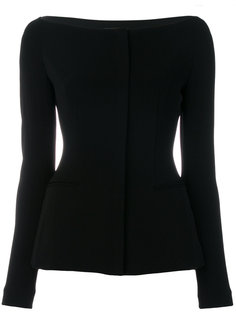 wide neck fitted jacket  Theory