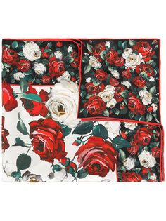 шарф с цветочным принтом Dolce &amp; Gabbana