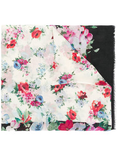 шарф с цветочным принтом Dolce &amp; Gabbana