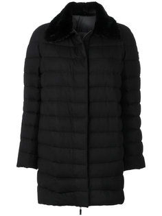 padded coat with mink fur collar Moncler Gamme Rouge