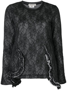 lace sweatshirt Comme Des Garçons