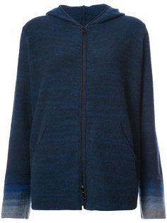 zipped knit hoodie Lainey Keogh