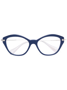 cat eye glasses Miu Miu Eyewear