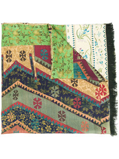 contrast pattern scarf Pierre-Louis Mascia
