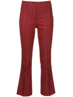 houndstooth flared trousers Helmut Lang