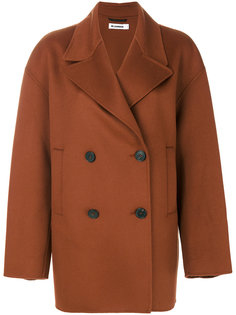 double breasted coat Jil Sander