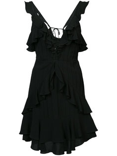 v-neck ruffle dress For Love And Lemons