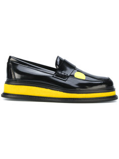 platform loafers with print Joshua Sanders