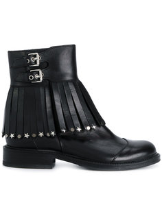 embellished tassel buckle boots  Htc Hollywood Trading Company