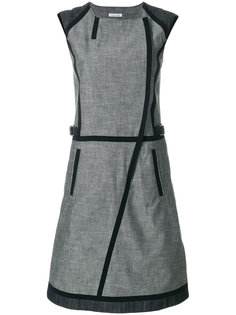 contrast piped dress Tomas Maier