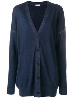 zip sleeves cardigan Tomas Maier