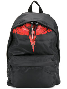 рюкзак с принтом птицы Marcelo Burlon County Of Milan
