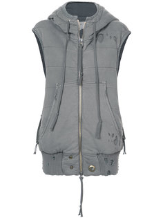 hooded waistcoat  Greg Lauren