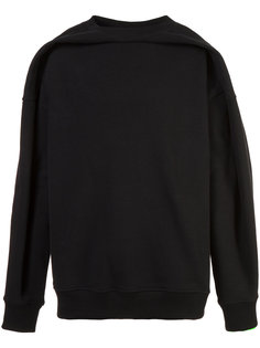 draped front sweatshirt Y / Project